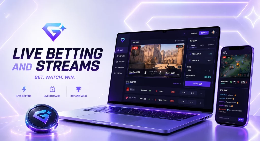 Gembet live betting